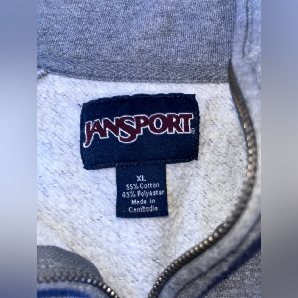 Jansport Ferris State University quarter zip up